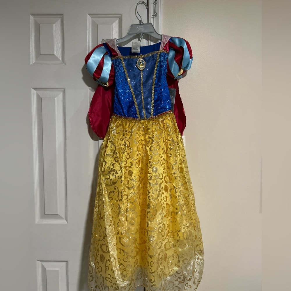Disney Snow White Costume NWT- Blue, Red, and Yellow with sparkly detail